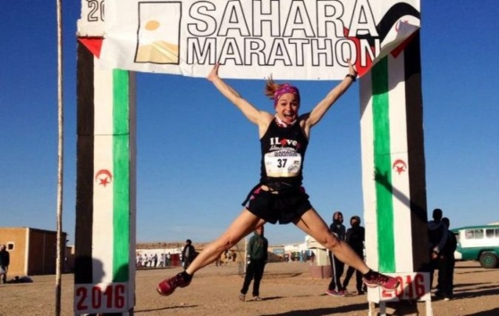 Erika Buoso da Anguillara è la regina del Sahara Marathon 2016